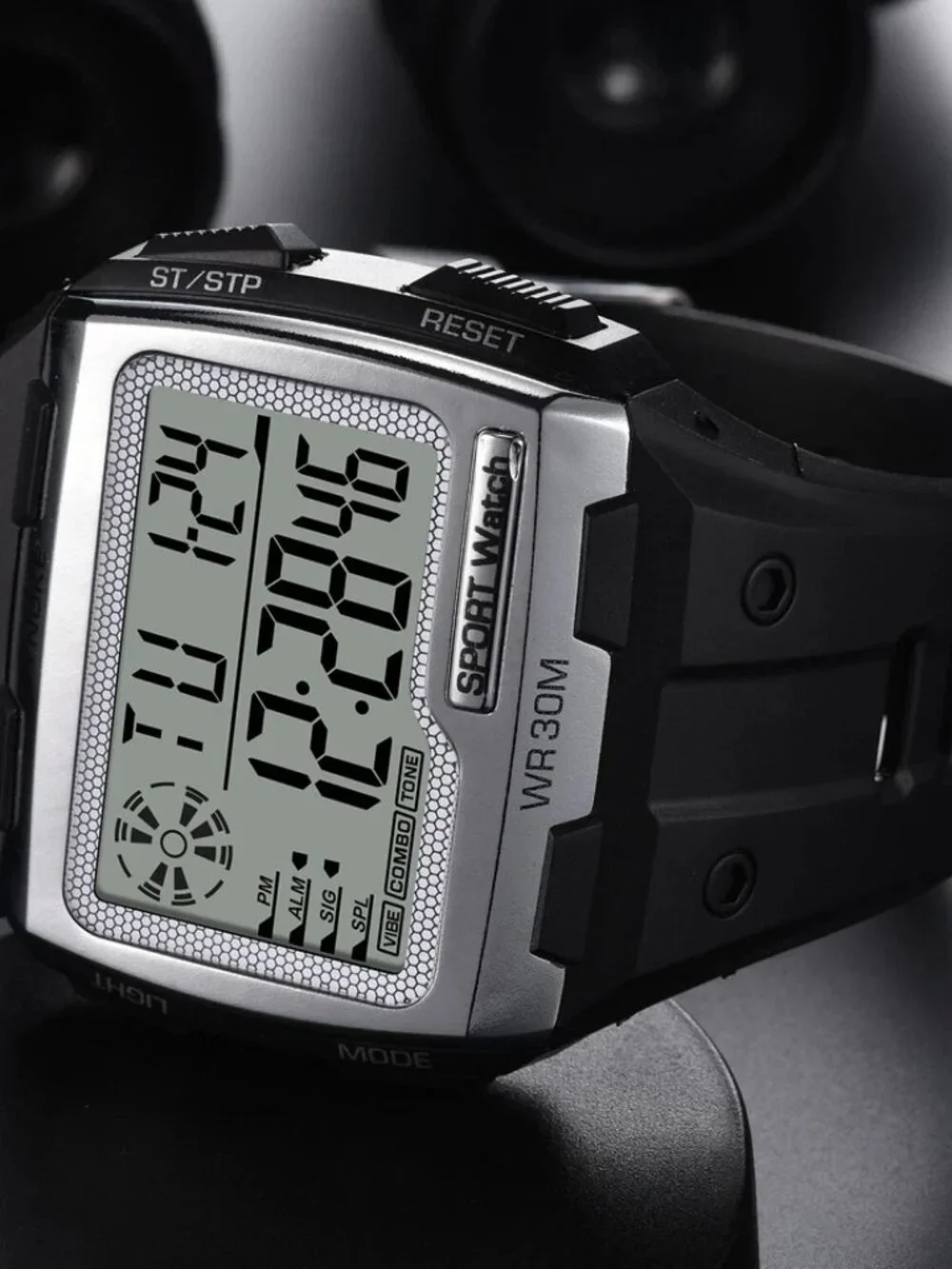 Men Waterproof Wrist Watch Sports Watch Digital Large LED Screen Watch Xmas Gift